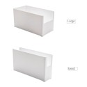 Desktop Storage Bin Home Freezer Organizers Food Storage Bin Kitchen Storage Container for Kitchen Cabinet Pantry Organization