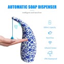 300mL Automatic Soap Dispenser Infrared Hand-free Touchless Soap Dispenser Dish Liquid Lotion Gel Shampoo Chamber Auto Hand Soap Dispenser for Bathroom Kitchen