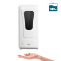 Fengjie Bathroom Touchless Hand Soap Machine Wall-mounted Foam Sanitizer Spray Hand Hygiene Automatic Sensor Hand Cleaner Induction Soap Dispenser Machine 1000ML (Batteries not included)