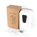 Fengjie Bathroom Touchless Hand Soap Machine Wall-mounted Foam Sanitizer Spray Hand Hygiene Automatic Sensor Hand Cleaner Induction Soap Dispenser Machine 1000ML (Batteries not included)