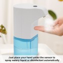 300ML Automatic Spray Liquid Dispenser Hand Sterilizer Atomizer Disinfectant Mist Touchless Infrared Motion Sensor