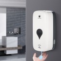 CHUANGDIAN Auto Infrared Soap Dispenser Wall Mounted Liquid Type Touchless 1000ml Automatic Soap Dispensers Hands Cleaning Machine for Home Bathroom Kitchen Hotels Restaurants (White)