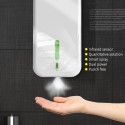 1500mL Automatic Soap Dispenser Spray Type Touchless Hand Sanitizer Machine with IR Sensor Nail-free Drilling Wall-Mounted for Home School Restaurant Office Commercial Use