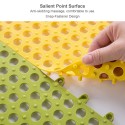 Bathroom Anti-Skidding Mat DIY Size Wet Area Matting Shower Room Floor Cushion with Drain Holes