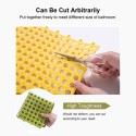 Bathroom Anti-Skidding Mat DIY Size Wet Area Matting Shower Room Floor Cushion with Drain Holes