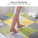 Bathroom Anti-Skidding Mat DIY Size Wet Area Matting Shower Room Floor Cushion with Drain Holes