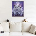 8 * 10 inches/20 * 25cm DIY 5D Diamond Painting Kit Tiger Resin Rhinestone Mosaic Embroidery Cross Stitch Craft Home Wall Decor