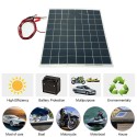 60W 12V Semi Flexible Solar Panel Device Battery Charger (for 60W devices)