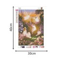 DIY 5D Diamond Painting W030 Angel the elf 40X30 Full Drill Crystal Rhinestone Embroidery Paintings Arts Craft for Home Wall Decor