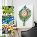 DIY 5D Diamond Painting Clock with Watch Movement Kit Special-shaped Diamond Embroidery Home Decor