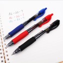 0.7mm Neutral Pen Press Gel Pen Smooth Writing Signature Pen (Black)