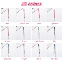 12pcs/set Gel Pen 0.5mm Pen Lead Colored Gel Ink Pens Comfort Grip for Drawing Painting Writing Coloring Books Art Project Office School Supplies