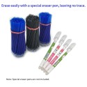 10 Pieces Blue Ink Erasable Gel Ink Pen Refills Fine Point 0.5mm Replacement Gel Pen Refills for Erasable Pens Office School Writing Stationery Supplies