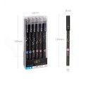 12pcs Constellation Erasable Gel Pens 0.5mm Black Ink Pen Smooth Writing for Student Note Taking Office School Stationary Supplies