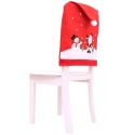 Christmas Chair Cover Non-woven Christmas Decoration Chairs Protection