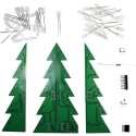 DIY Star Effect 3D Colorful L-ED Decorative Christmas Tree Kit