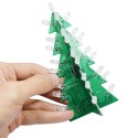 DIY Star Effect 3D Colorful L-ED Decorative Christmas Tree Kit