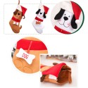 Christmas Decoration Supplies Creative Cute Cartoon Puppy Christmas Stockings Khaki Dog Christmas Puppy Socks