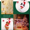 Christmas Decoration Supplies Creative Cute Cartoon Puppy Christmas Stockings Khaki Dog Christmas Puppy Socks