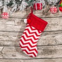 3Pcs Knitted Woolen Christmas Socks Christmas Tree Decorations Children's Holiday Gift Bags Candy Socks Christmas Decoration