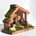 Nativity Figurines Wooden Nativity Scene with Christmas Figures Wooden Nativity Stable includes Mary Joseph Wise Men