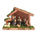 Nativity Figurines Wooden Nativity Scene with Christmas Figures Wooden Nativity Stable includes Mary Joseph Wise Men