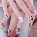 5pcs Nail Files Buffer Block Nail Dust Brush Sand Paper Sponge Manicure Tools