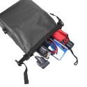 Waterproof Bicycle Handlebar Bag Roll-top Cycling Handlebar Bag Pannier for Mountain Bikes Electric Bike Scooter