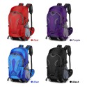 36-55L Large Capacity Storage Backpack Waterproof Shoulders Bag with Rain Cover for Outdoor Camping Hiking Climbing