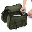 Bike Rear Seat Bag Bicycle Trunk Bag Cycling Rear Rack Double Pannier Bag