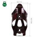 Bike Water Bottle Holder Carbon Fiber Drinking Kettle Cage Lightweight Bicycle Water Bottle Mount Gloss or Matte Bottle Brackets for Road and Mountain Bikes