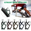 Bike Water Bottle Holder Carbon Fiber Drinking Kettle Cage Lightweight Bicycle Water Bottle Mount Gloss or Matte Bottle Brackets for Road and Mountain Bikes