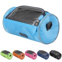 Waterproof Bike Handlebar Bag Bicycle Front Bag Touchscreen Phone Holder Bag Pack Shoulder Bag MTB Cycling Storage Bag Pannier