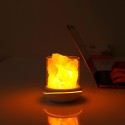 Salt Lamp Himalayan Salt Stone Night Light  Aromatherapy Diffuser Dimmer Switch 7 Colors LED Rock Crystal Night Lamp Portable USB for Car Home Office Bedroom Desktop Decoration