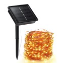 Solar String Lights 72ft 100 LED Rope Light 8 Modes Warm White Lights for Party Garden Home Festival Decoratio