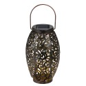 Solar Power Energy LED Lantern Light Outdoor Hanging Lamp IP44 Water Resistance for Patio Garden Courtyard Pathway