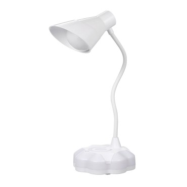 LED Desk Lamp Desk Light Lamp Touch Control Dimming Light, Flexible USB Rechargeable Eye-Caring Study Table Lamp, Adjustable Children Book Light with Base Light for Study Bedroom