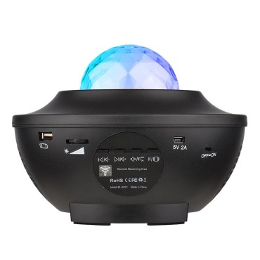 Star Projector Lamp Speaker BT Laser Atmosphere USB Music Star Bedside LED Laser Projector Lamp