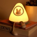 Cute Deer Night Light Warm White & White Bedside Kids Night Light with Touch Sensor 2 Light Brightness Soft Silicone Animal Night Lamp Phone Holder Night Companion for Children Toddler