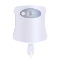 Motion Sensor LED Toilet Night Light 16 Colors Dusk to Dawn Auto On / Off Bathroom Lamp