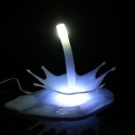 Portable Energy Saving Decoration White Bottom Colorful Light Wine Bottle Lamp For Bar