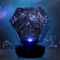 Romantic LED Starry Night Lamp 3D Star Projector Light for Kids Bedroom Constellation Projection Home Planetarium