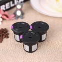 3pcs/set Reusable Coffee Capsule for Keurig 2.0 & 1.0 Brewers Refillable Coffee Filters