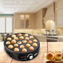 Takoyaki Maker Ebelskiver Maker Electric Takoyaki Pan Stuffed Pancake Pan Munk Aebleskiver Pan with 22 Takoyaki Holes