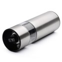 Electric Pepper/Salt Grinder, Stainless Steel Seasoning Grinder Adjustable Burr Mill，5 Levels Coarseness, for Pepper, Cloves, Kosher salt and Cumin