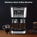 Coffee Maker 12 Cups Drip Coffee Maker Brewing Tea Machine with Glass Carafe, for Home and Office