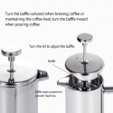 350ml/800ml/1000ml French Press Coffee Maker Stainless Steel Double Walled Insulated Coffee   Maker Pot