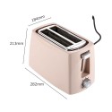 Toaster Maker Home Fully Automatic Stainless Steel can Toast Two Pieces Breakfast Bread Sandwich Light Food Maker