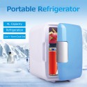 Car Refrigerator 4L Mini Household for Cosmetic Mask Skin Care Products Cold and Warm Dual Use Can Heating Food Preservation