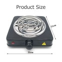 Electric Furnace Household Mini Single Disc Burner Portable Hot Plate Mosquito Incense Furnace 1000W High Power 200-1000℃  Kitchen Stove Hookah Charcoal Coconut Shell Stove